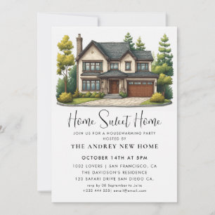 Home Sweet Home Invitation