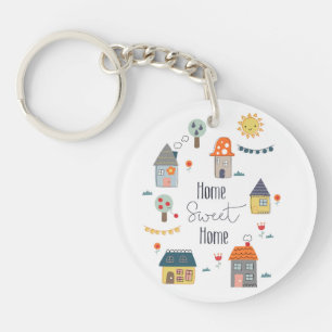 Home Sweet Home Keychain