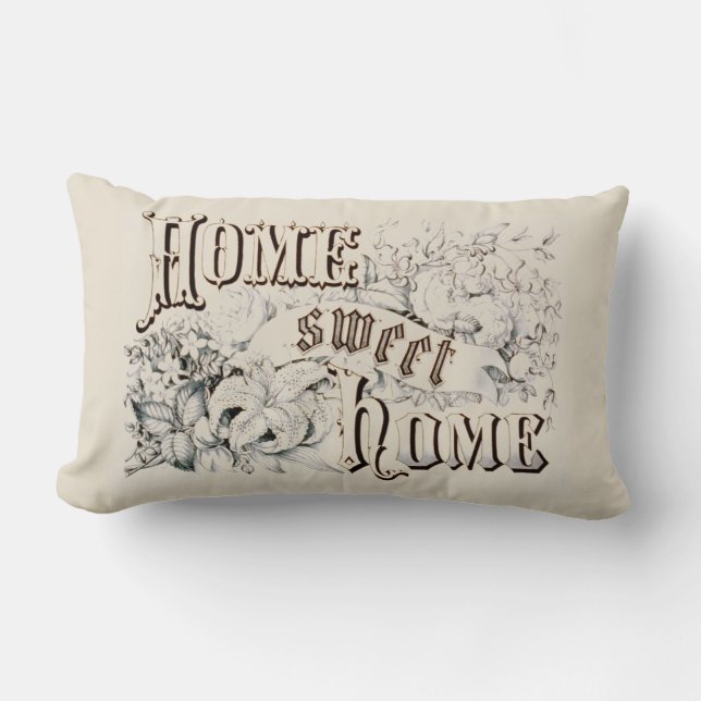 Home Sweet Home Lumbar Pillow (Front)