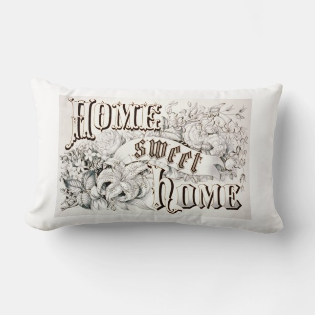 Home Sweet Home Lumbar Pillow (Front)