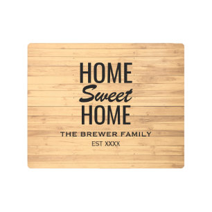 Home Sweet Home Metal Art