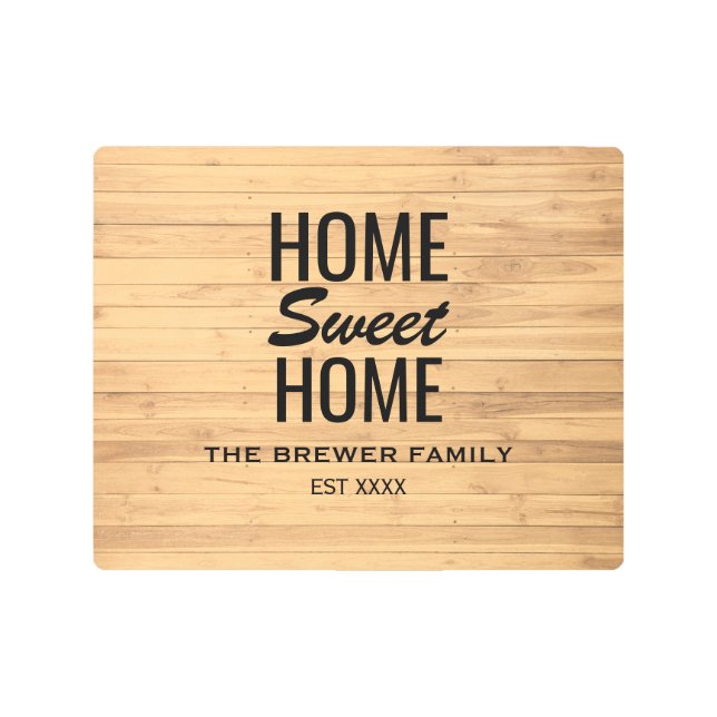 Home Sweet Home Metal Art (Front)