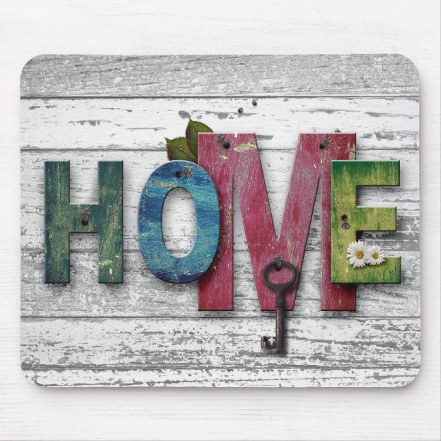 Home Sweet Home Mouse Pad (Front)