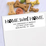 Home Sweet Home Moving Return Address Label