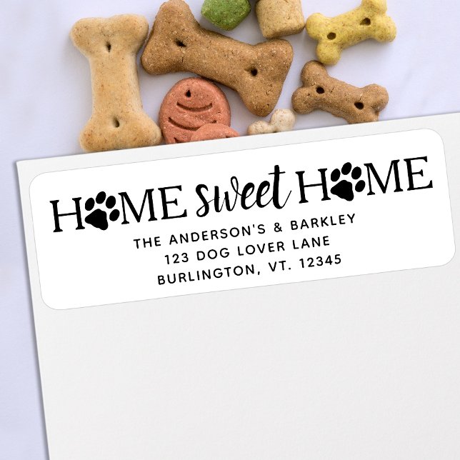 Home Sweet Home Moving Return Address Label (Creator Uploaded)