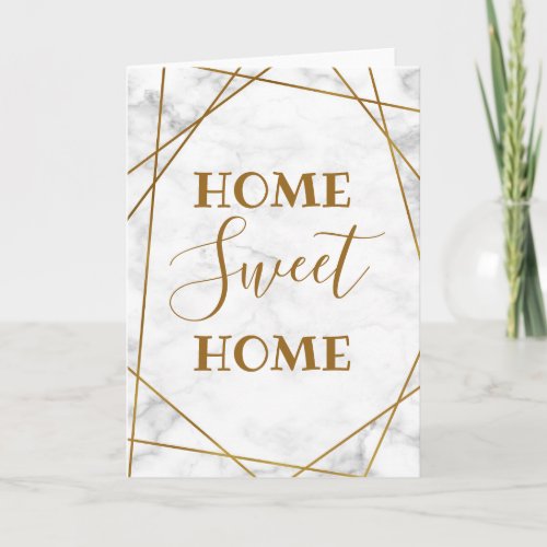 home sweet home new home housewarming card