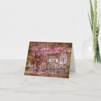 Home Sweet Home Notecard