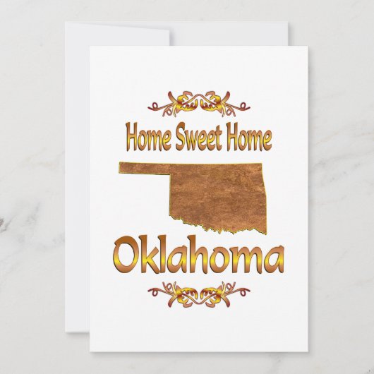 Home Sweet Home Oklahoma (Front)