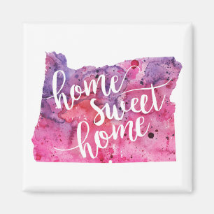 Home Sweet Home Oregon Magnet