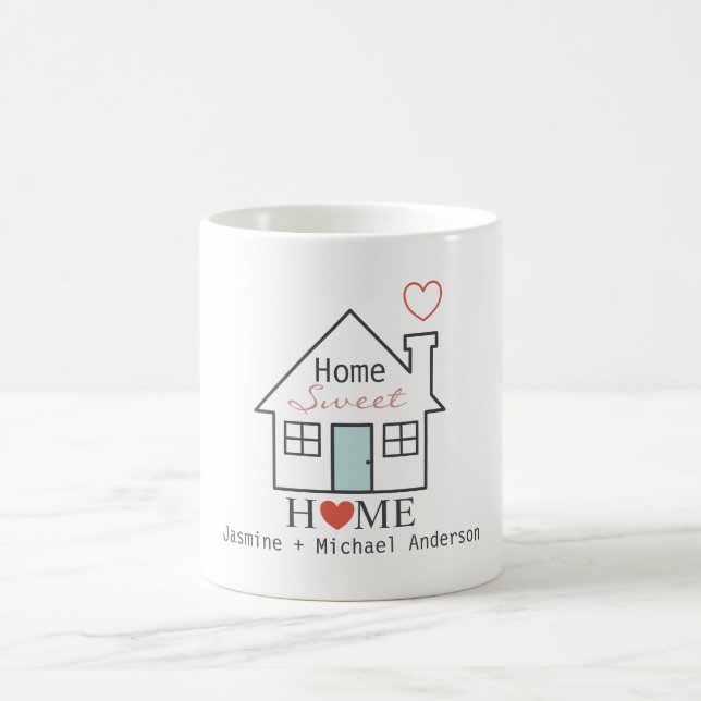 Home Sweet Home personalized Coffee Mug (Center)