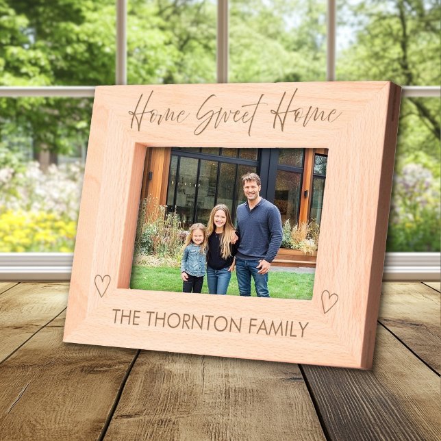 Home Sweet Home Personalized Engraved Frames (Creator Uploaded)