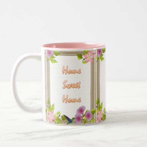 Home Sweet Home Pink Mug