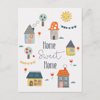 Home Sweet Home Postcard