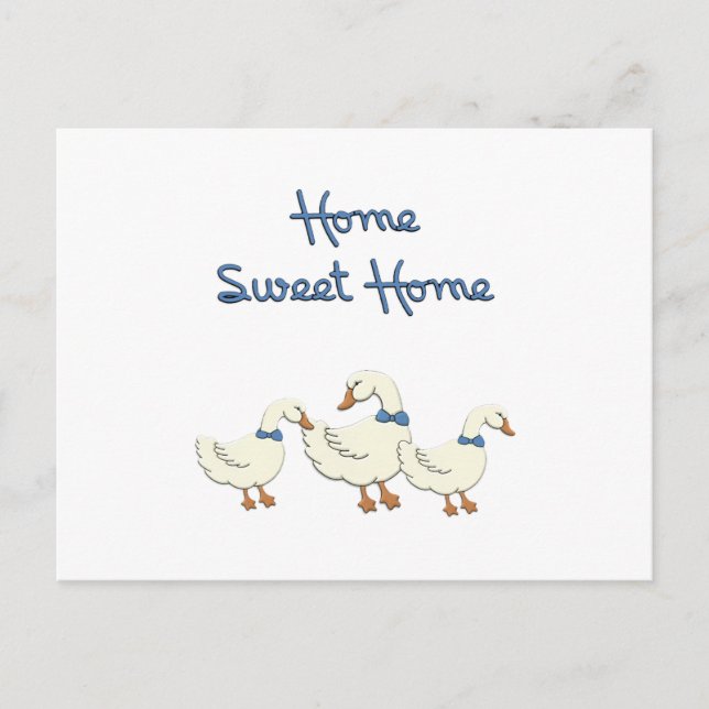 Home Sweet Home Postcard (Front)