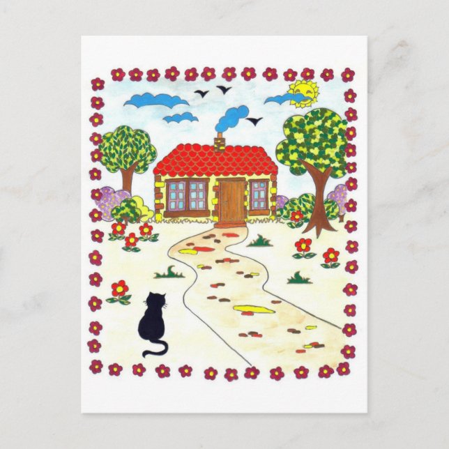 Home Sweet Home Postcard (Front)