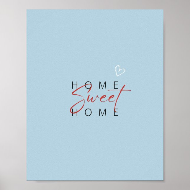 home sweet home poster (Front)