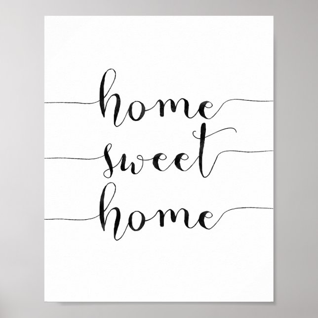 Home Sweet Home Poster (Front)