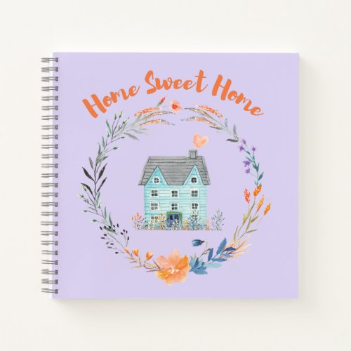 Home Sweet Home Realtor Thank You Personalized  Notebook