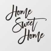 Home Sweet Home Script Wall Decal (Front)