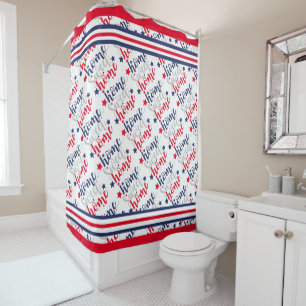 Home Sweet Home Shower Curtain