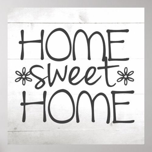 Home Sweet Home Sign Wall Art