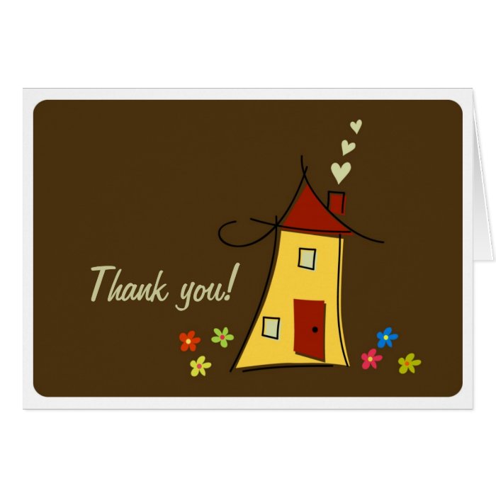 Home Sweet Home Thank You Card