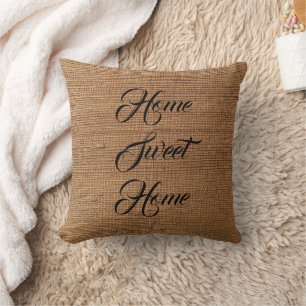 "Home Sweet Home" Throw Pillow