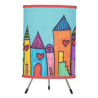 Home Sweet Home Tripod Lamp