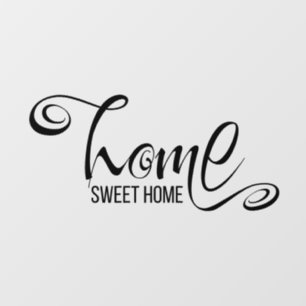 Home Sweet Home Wall Decal