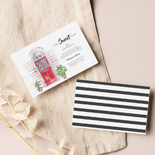 Home Sweet Home Watercolor Moving Announcement