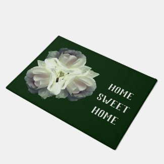 Home Sweet Home White Roses Bouquet        