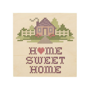 Home Sweet Home Wood Wall Decor
