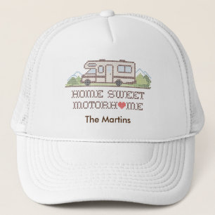 Home Sweet Motor Home, Class C Fun Road Trip Trucker Hat