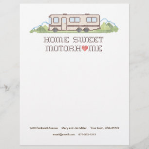 Home Sweet Motor Home Letterhead