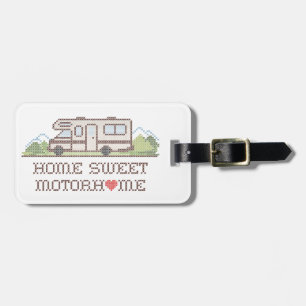 Home Sweet Motor Home Luggage Tag