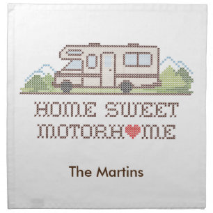 Home Sweet Motor Home Napkins