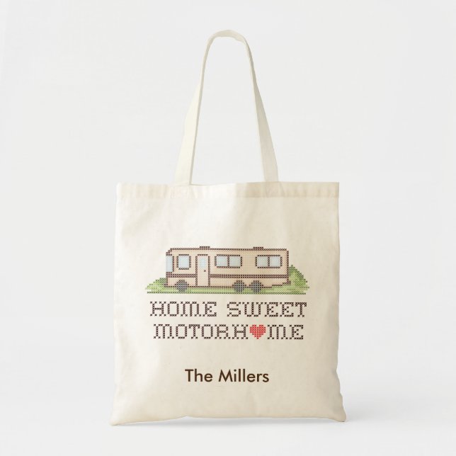 Home Sweet Motor Home Tote Bag (Front)