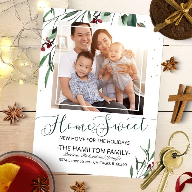 Home Sweet New Home Moving Announcement Photo (Creator Uploaded)