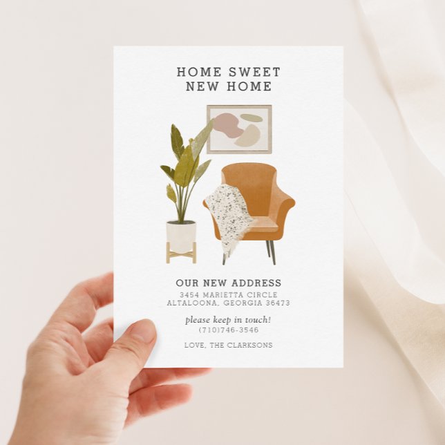 Home Sweet New Home Moving Invitation (Creator Uploaded)