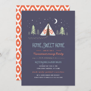 Home Sweet Tipi Housewarming Invite