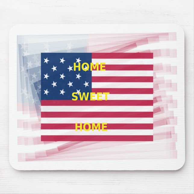 Home Swet Home Mouse Pad (Front)