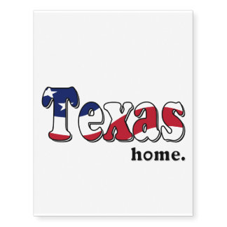 Home T-Shirt Temporary Tattoos