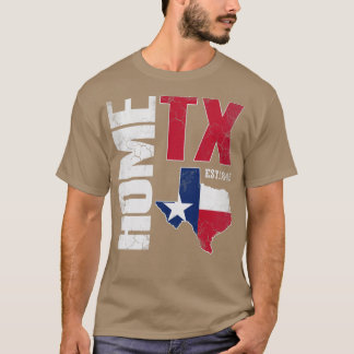 Home Texas Texan Vintage Love T-Shirt