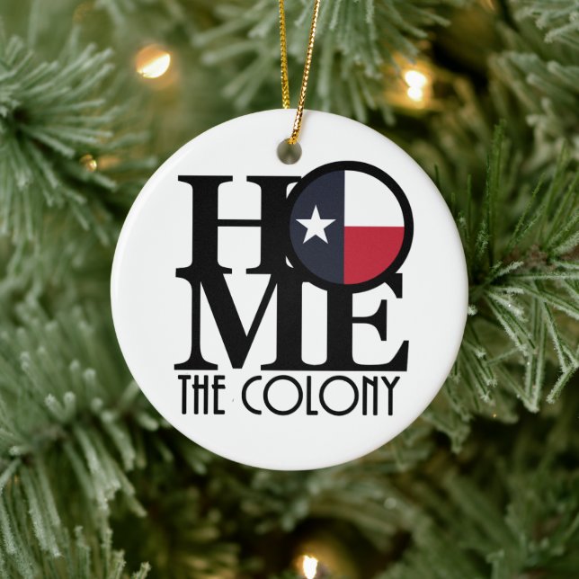 HOME The Colony Ceramic Ornament (Tree)