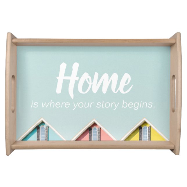 Home The Neighborhood Quotes Homebody Quotes Poste Serving Tray (Front)