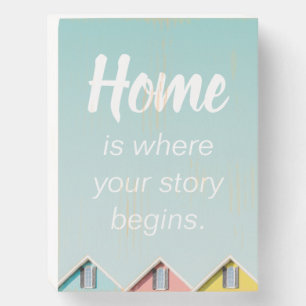 Home The Neighborhood Quotes Homebody Quotes Poste Wooden Box Sign