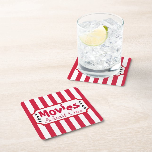 Home Theater Cinema Movie Coasters (Insitu)
