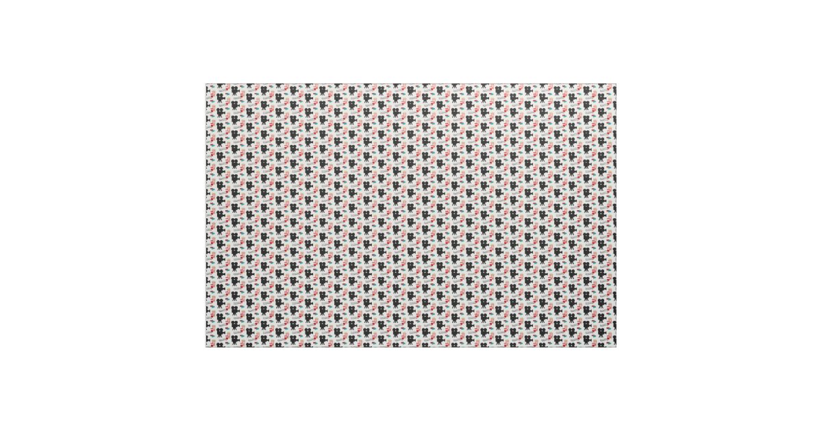 Home theater mixed movie pattern material fabric | Zazzle