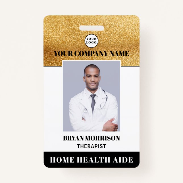 Home Therapist Photo ID Badge (Front)