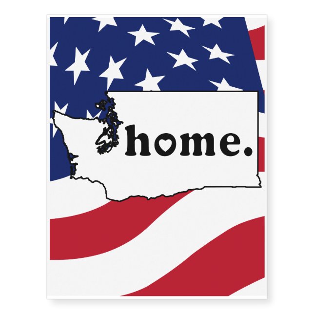 Home TShirt Temporary Tattoos (Front)